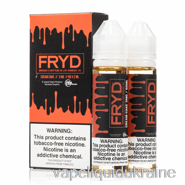 Vape Ukraine Cream Cake - FRYD E-Liquid - 120mL 0mg